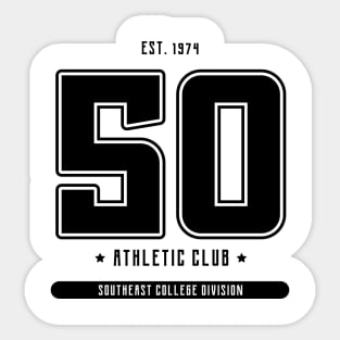 50th Birthday Sticker